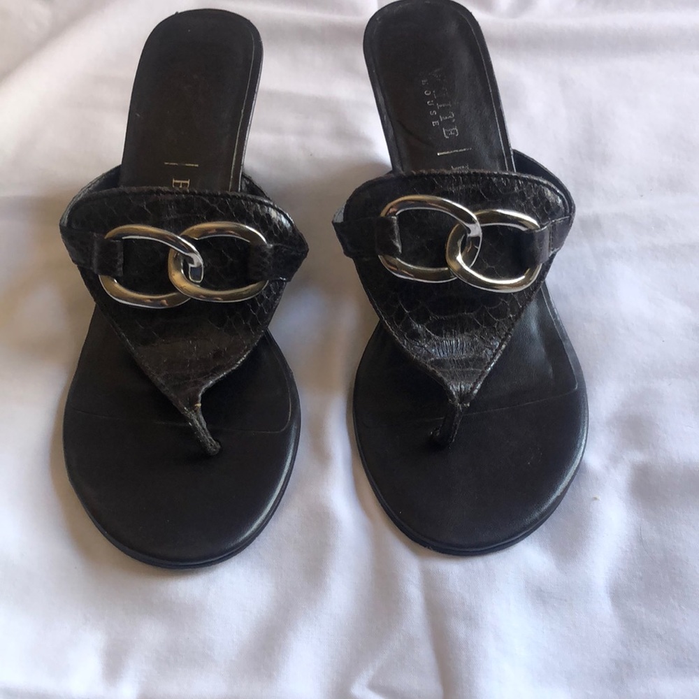 White House Black Market wedge sandal